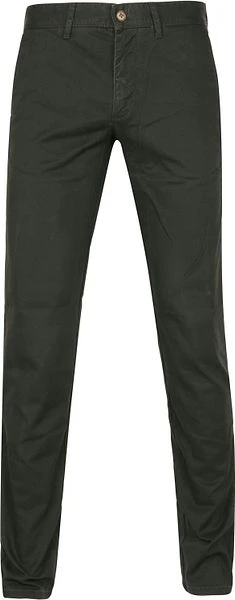 Suitable Sartre Chino Donkergroen