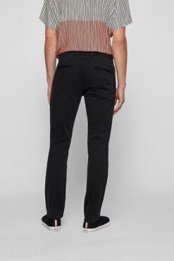 Hugo Boss Chino Schino Slim Zwart -Kleding Kortingswinkel 72044 6
