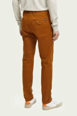 Scotch And Soda Chino Stuart Bruin -Kleding Kortingswinkel 72045 7