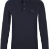Hugo Boss LS Polo Passerby Navy -Kleding Kortingswinkel 72072 5