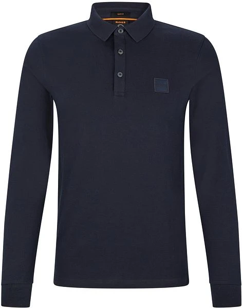 Hugo Boss LS Polo Passerby Navy 3 Hugo Boss LS Polo Passerby Navy