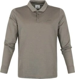 State Of Art Longsleeve Polo Groen -Kleding Kortingswinkel 72095 1 1