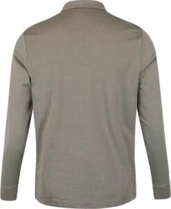 State Of Art Longsleeve Polo Groen -Kleding Kortingswinkel 72095 4