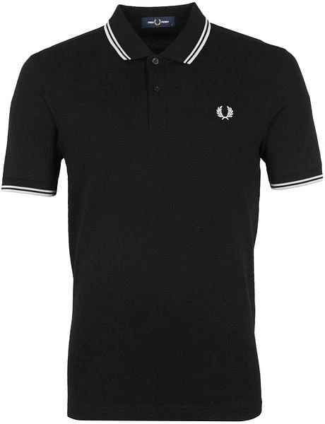 Fred Perry Polo Zwart 350 6 Fred Perry Polo Zwart 350 - Afbeelding 4