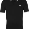 Fred Perry Polo Zwart 350 2 Fred Perry Polo Zwart 350 -Kleding Kortingswinkel 72105 1