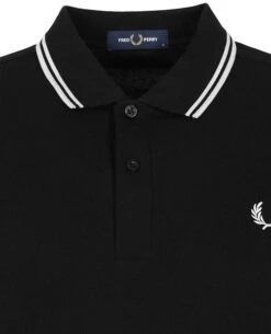 Fred Perry Polo Zwart 350 13 Fred Perry Polo Zwart 350 -Kleding Kortingswinkel 72105 3 1