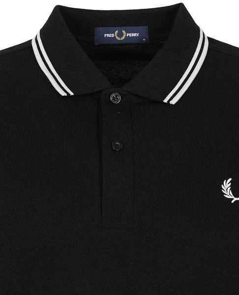 Fred Perry Polo Zwart 350 5 Fred Perry Polo Zwart 350 - Afbeelding 3