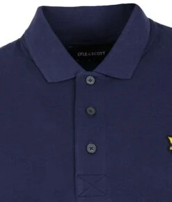Lyle And Scott Donkerblauw Polo -Kleding Kortingswinkel 72145 2