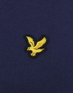 Lyle And Scott Donkerblauw Polo -Kleding Kortingswinkel 72145 3
