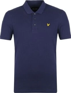 Lyle And Scott Donkerblauw Polo -Kleding Kortingswinkel 72145 6 1