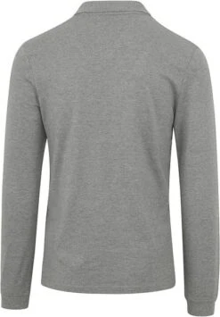 Lyle And Scott Longsleeve Polo Grijs 12 Lyle And Scott Longsleeve Polo Grijs -Kleding Kortingswinkel 72147 10