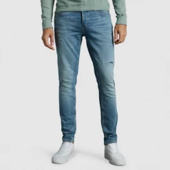 Cast Iron Riser Jeans Slim Soft Blauw 9 Cast Iron Riser Jeans Slim Soft Blauw -Kleding Kortingswinkel 72236 1