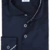 R2 Overhemd Melange Donkerblauw XLS -Kleding Kortingswinkel 72485 1