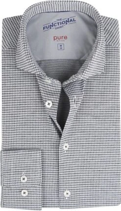 Pure Functional Grijs Overhemd -Kleding Kortingswinkel 72543 1