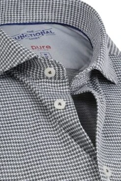 Pure Functional Grijs Overhemd -Kleding Kortingswinkel 72543 2 1
