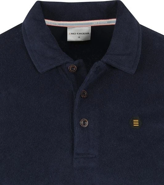 No-Excess No Excess Structuur Polo Donkerblauw 8 No-Excess No Excess Structuur Polo Donkerblauw - Afbeelding 6
