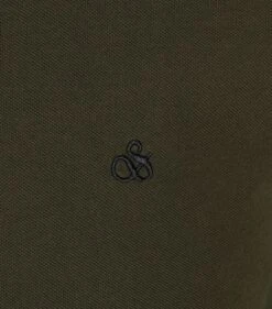 Scotch And Soda Pique Polo Donkergroen -Kleding Kortingswinkel 72694 3