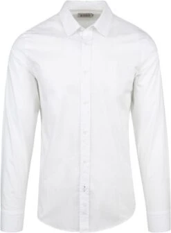 Scotch And Soda Slim-Fit Overhemd Wit
