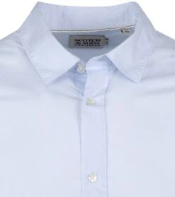 Scotch And Soda Slim-Fit Overhemd Blauw 11 Scotch And Soda Slim-Fit Overhemd Blauw -Kleding Kortingswinkel 72705 2