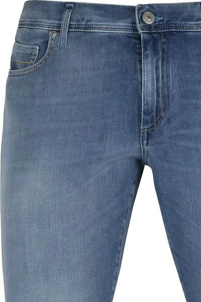 Alberto Bi-Stretch Denim Blauw 8 Alberto Bi-Stretch Denim Blauw - Afbeelding 6
