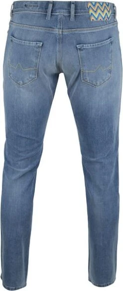 Alberto Bi-Stretch Denim Blauw 11 Alberto Bi-Stretch Denim Blauw -Kleding Kortingswinkel 72974 4