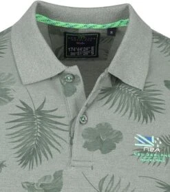 NZA Polo LS Rotokaha Groen -Kleding Kortingswinkel 73140 2 1