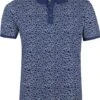 State Of Art Pique Polo Donkerblauw Print -Kleding Kortingswinkel 73207 1