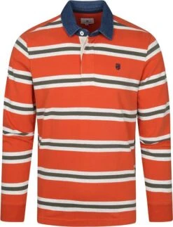 State Of Art Longsleeve Rugbyshirt Rood