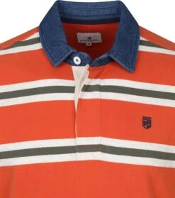 State Of Art Longsleeve Rugbyshirt Rood -Kleding Kortingswinkel 73228 2