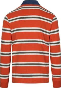 State Of Art Longsleeve Rugbyshirt Rood -Kleding Kortingswinkel 73228 4