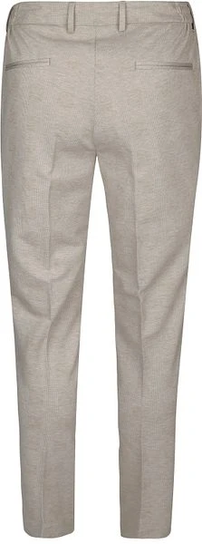 Suitable Pantalon Jersey Zandkleur Ruit 5 Suitable Pantalon Jersey Zandkleur Ruit - Afbeelding 3