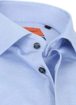 Suitable Overhemd Structure Blauw -Kleding Kortingswinkel 73326 2 1