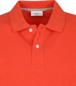 Profuomo Pique Polo Koraalrood -Kleding Kortingswinkel 73459 2 1