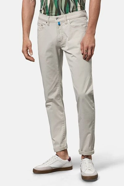 Pierre Cardin Broek Antibes Beige 4 Pierre Cardin Broek Antibes Beige - Afbeelding 2