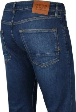 Scotch And Soda Ralston Jeans Donkerblauw -Kleding Kortingswinkel 73492 3