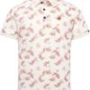 Vanguard Polo Pique Print Wit 2 Vanguard Polo Pique Print Wit -Kleding Kortingswinkel 73533 1