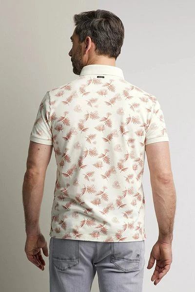 Vanguard Polo Pique Print Wit 5 Vanguard Polo Pique Print Wit - Afbeelding 3