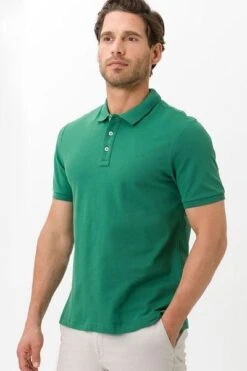 Brax Polo Pete Groen 13 Brax Polo Pete Groen -Kleding Kortingswinkel 73555 3 1