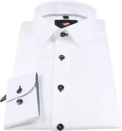 Suitable Twill Overhemd Wit -Kleding Kortingswinkel 73792 6 1