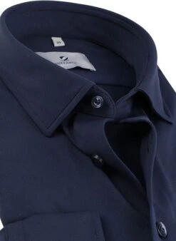Suitable Overhemd Tech Stretch Donkerblauw -Kleding Kortingswinkel 73799 2 1