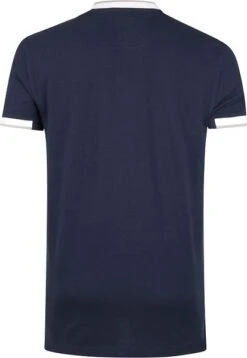 R2 Amsterdam T-Shirt Donkerblauw -Kleding Kortingswinkel 73810 4