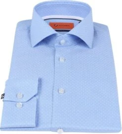 Suitable Overhemd WS Blauw Stippen -Kleding Kortingswinkel 73850 3 1