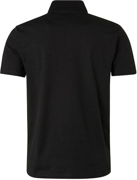 No-Excess No Excess Polo Jacquard Mix Zwart 8 No-Excess No Excess Polo Jacquard Mix Zwart - Afbeelding 6