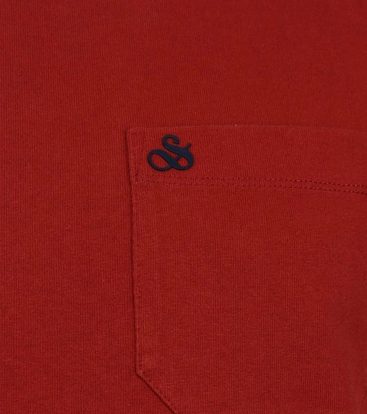 Scotch And Soda T-Shirt Rood 7 Scotch And Soda T-Shirt Rood - Afbeelding 5