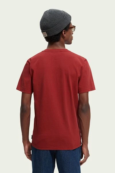 Scotch And Soda T-Shirt Rood 5 Scotch And Soda T-Shirt Rood - Afbeelding 3