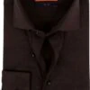Suitable Overhemd Pique Bruin -Kleding Kortingswinkel 74166 1