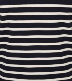 KnowledgeCotton Apparel Longsleeve T-shirt Strepen Donkerblauw -Kleding Kortingswinkel 74249 3