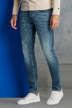 Cast Iron Riser Jeans ATB Blauw -Kleding Kortingswinkel 74274 6