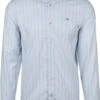 Scotch And Soda Overhemd Gestreept Lichtblauw -Kleding Kortingswinkel 74337 1