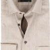 Olymp Luxor Overhemd Beige -Kleding Kortingswinkel 74365 1